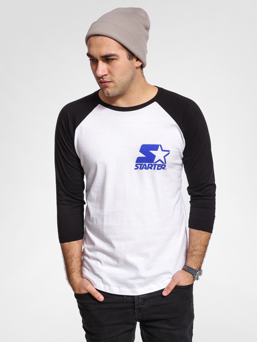 Tričko Starter Lbcp Reglan 3 4 (white/royal)