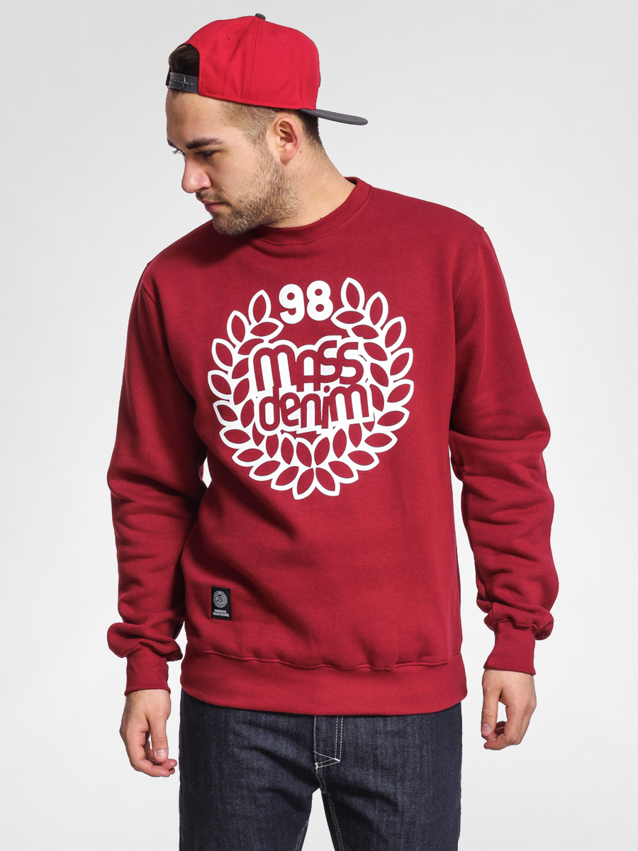 Mikina MassDnm Base (burgundy)