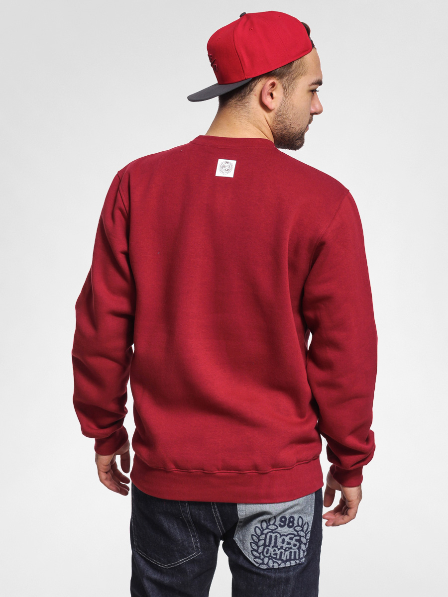 Mikina MassDnm Base (burgundy)