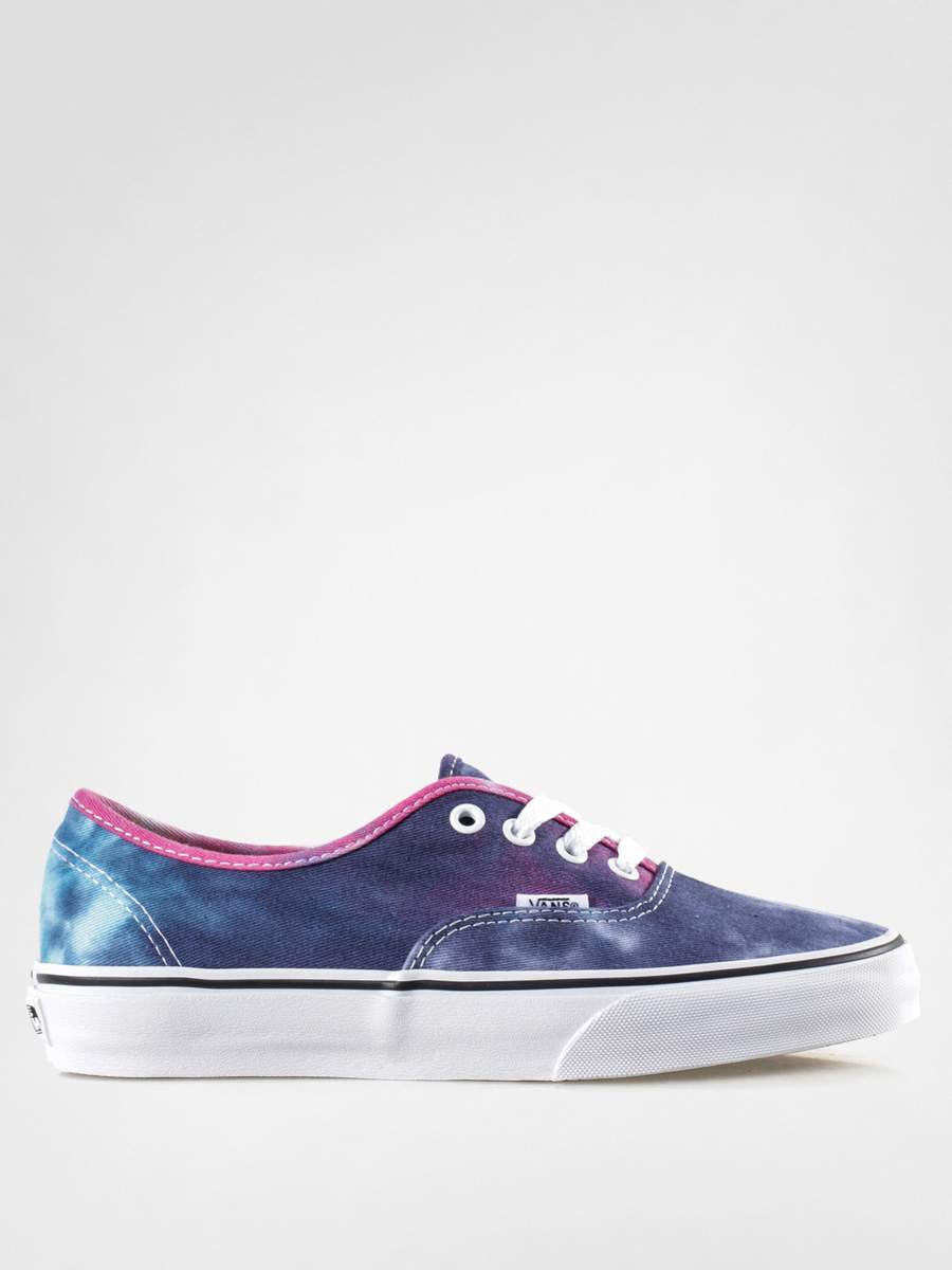 vans authentic tie dye pink blue