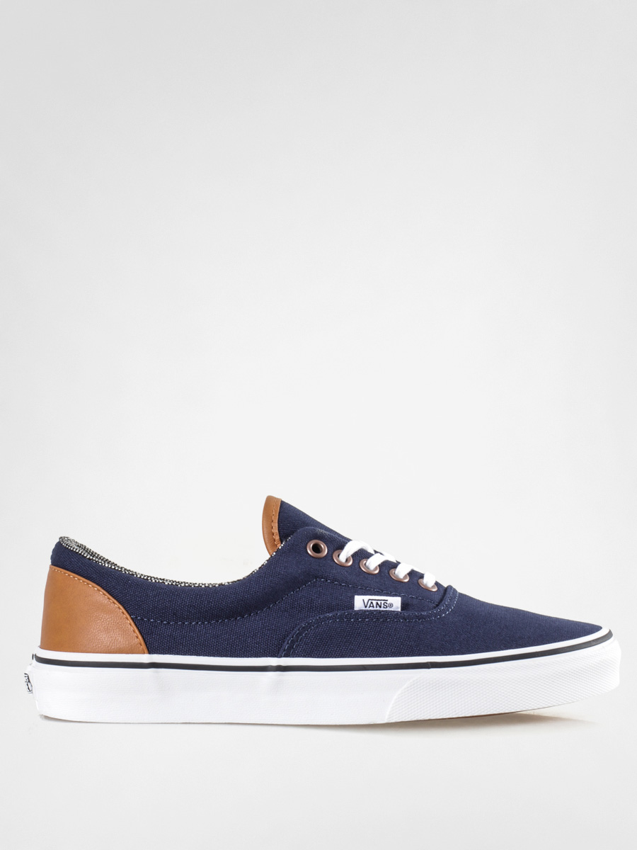 vans era dress blue tweed