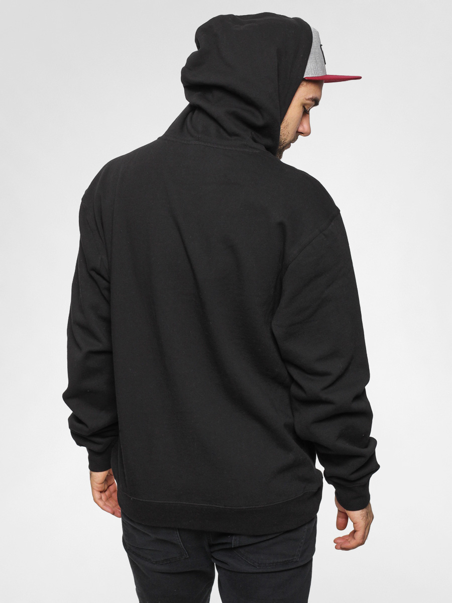 Mikina s kapucí Zero Blood Skull HD (black)