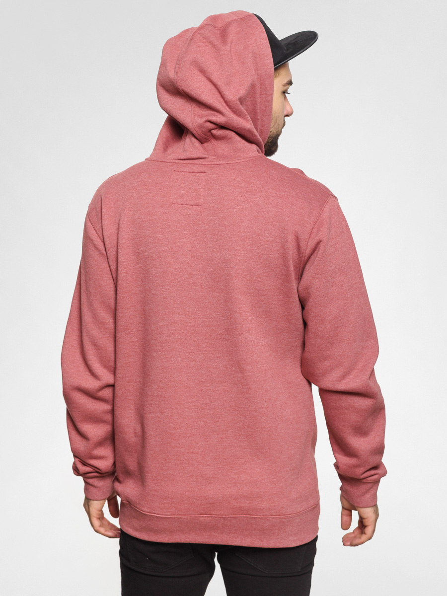 Mikina s kapucí Vans Core Basic ZHD (marsala heather)
