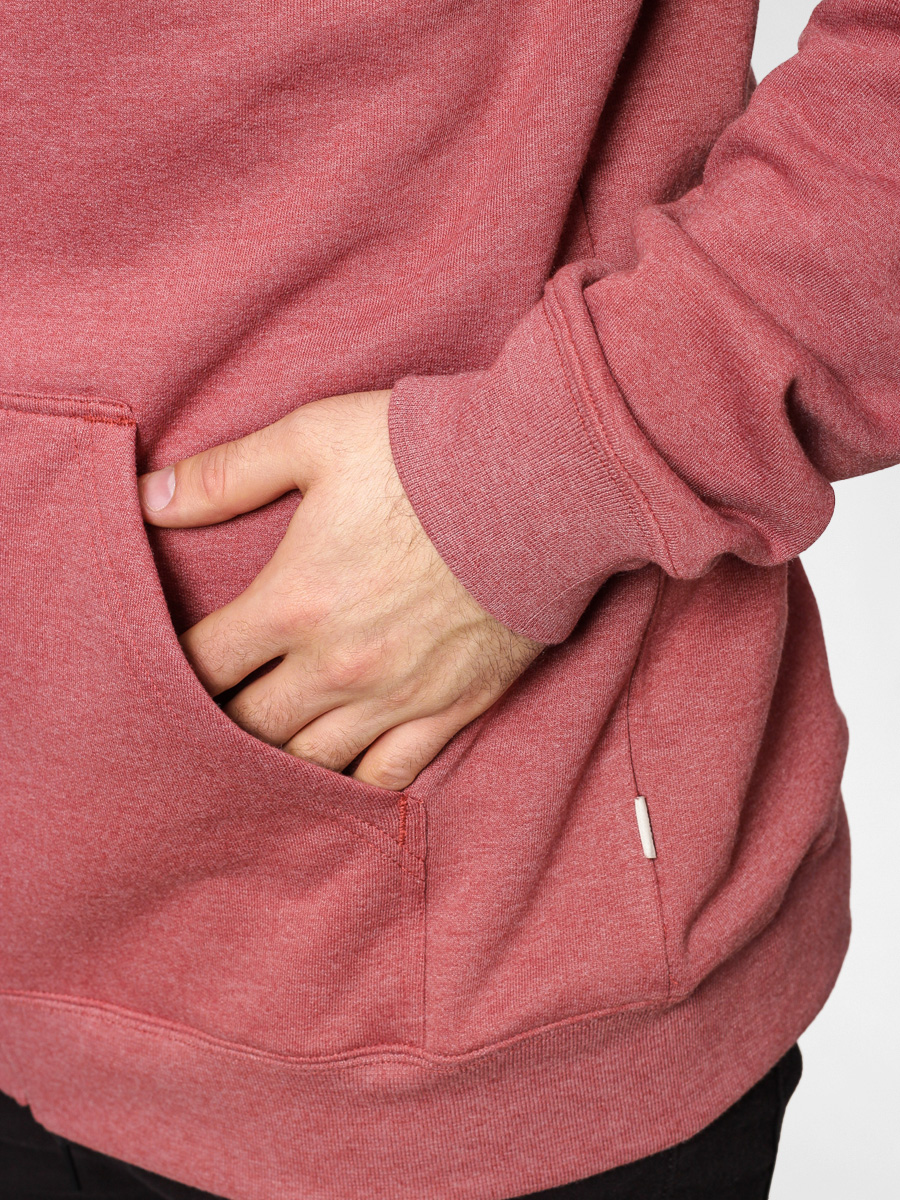 Mikina s kapucí Vans Core Basic ZHD (marsala heather)