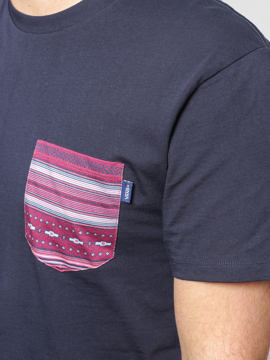 Tričko Vans Native Stripe Pocket (navy)