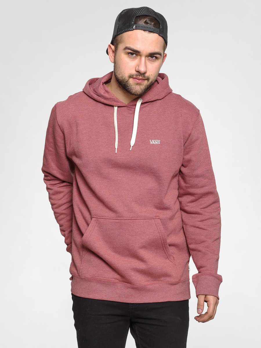 Mikina s kapucí Vans Core Basics HD (marsala heather)