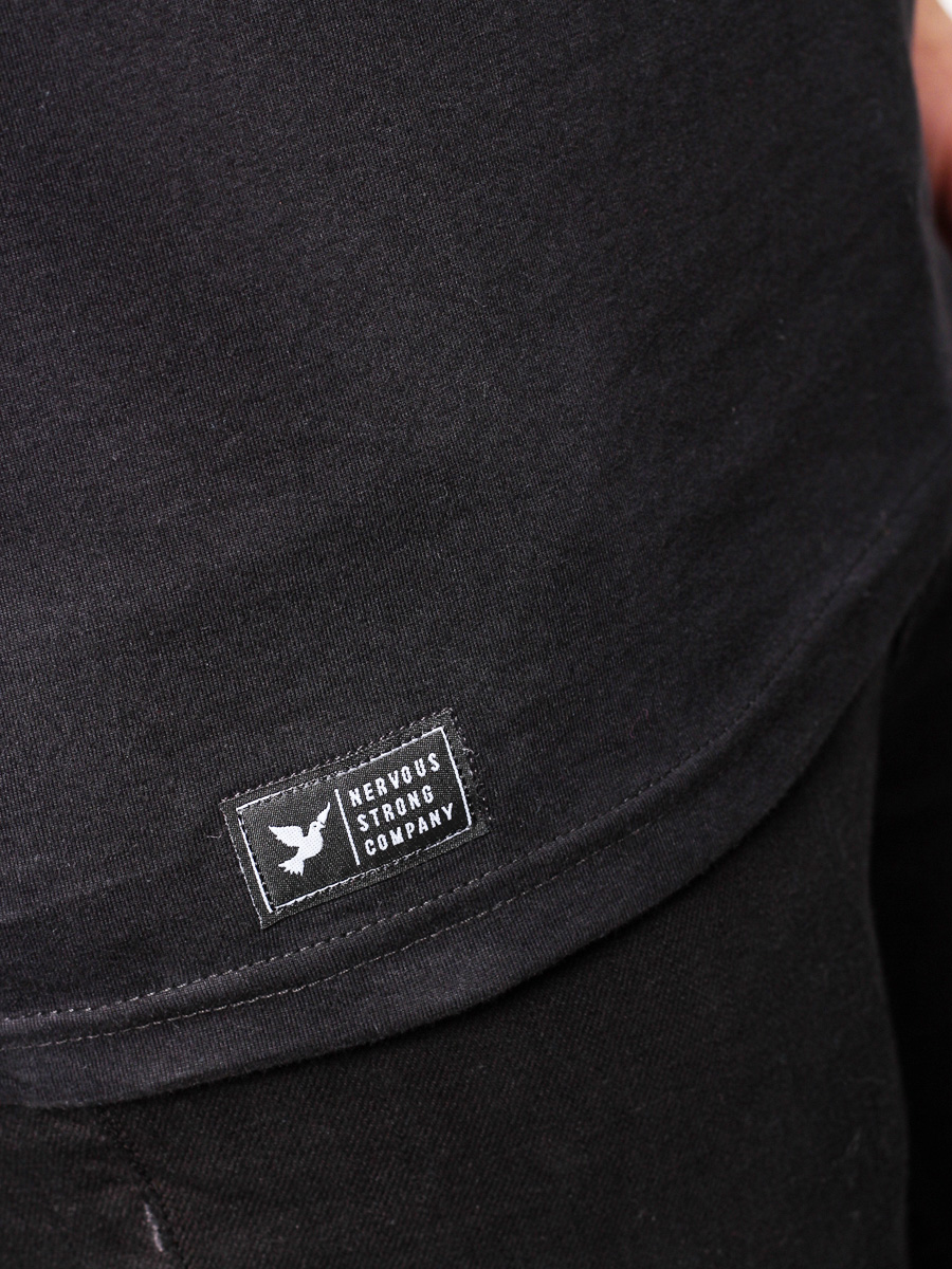 Tričko Nervous Stripe (black)