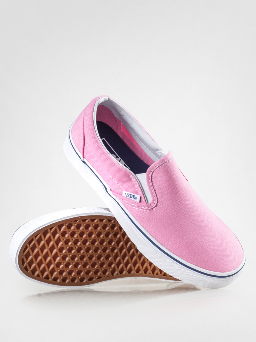 Boty Vans Classic Slip On (prism pink/true white)