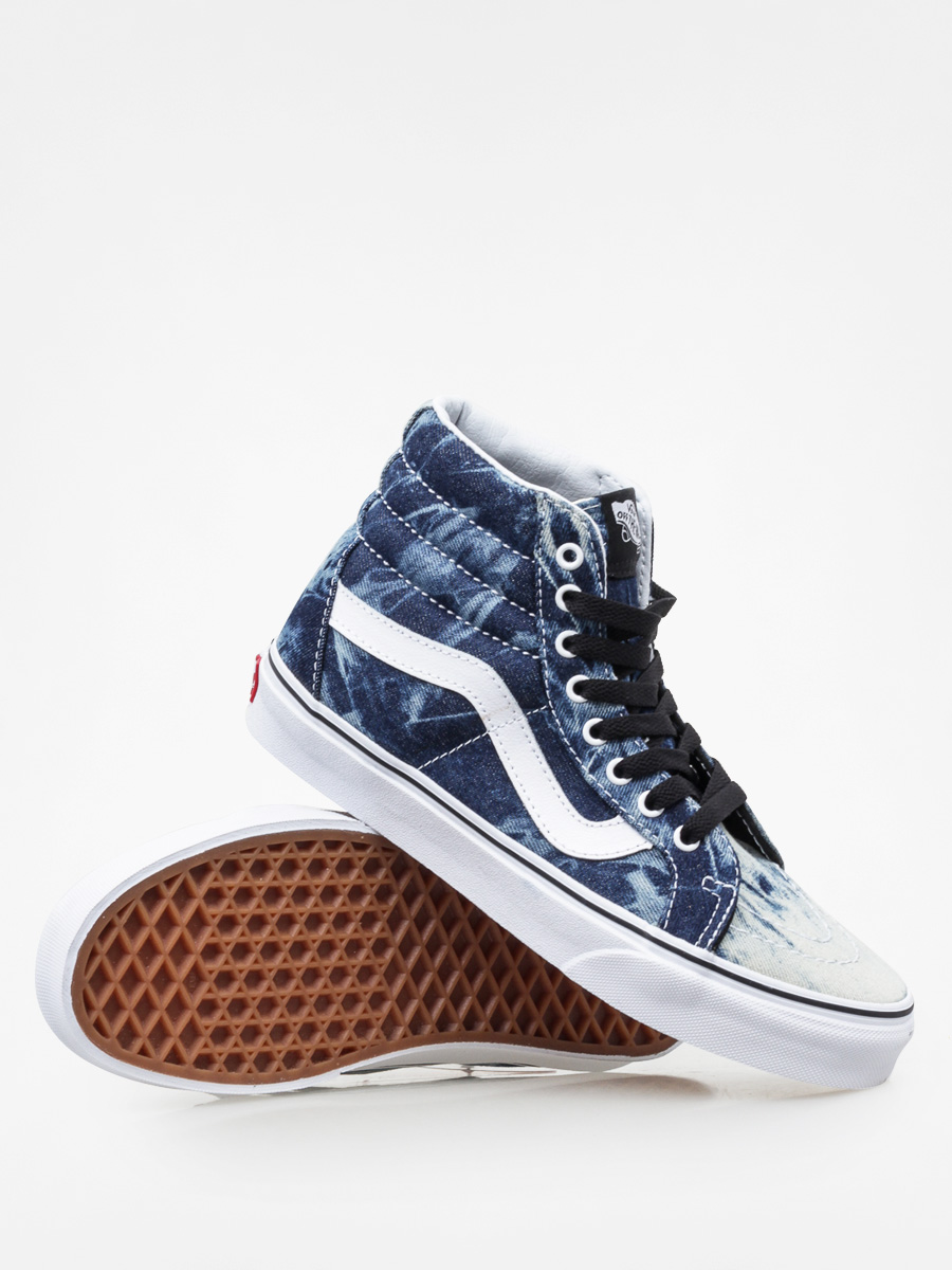 Boty Vans Sk8 Hi Reissue modrá (acid denim/black/true white)