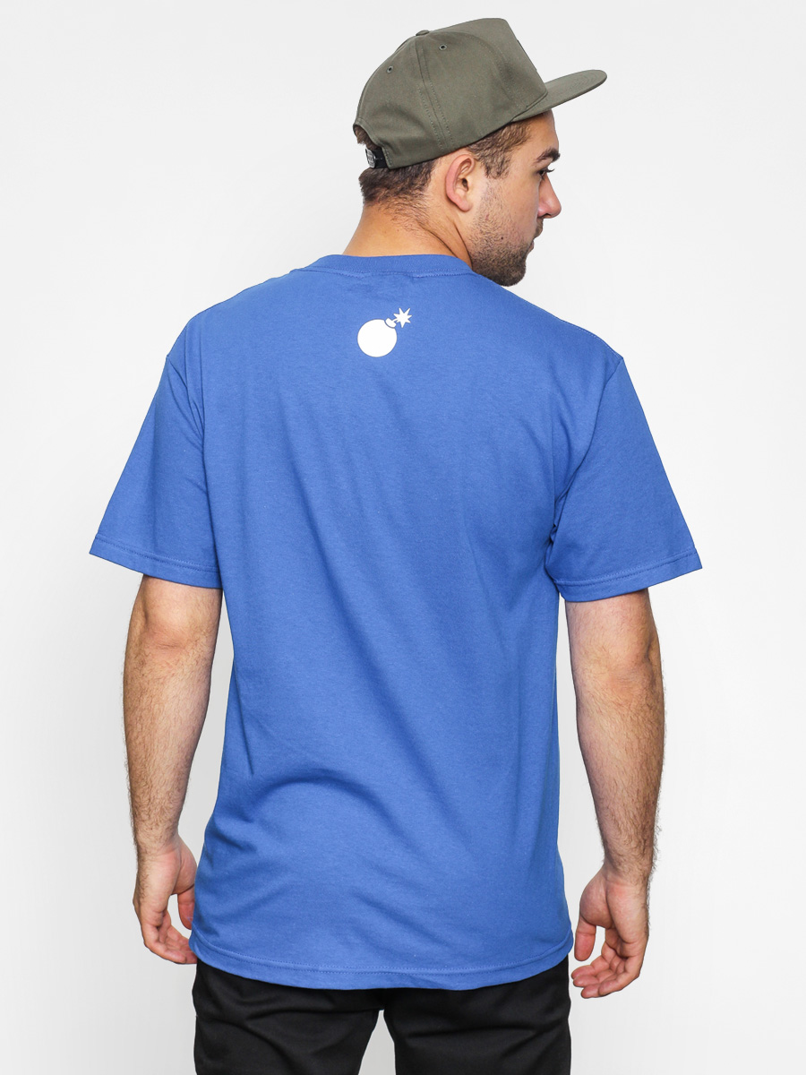 Tričko The Hundreds Forever Bar Logo (royal)