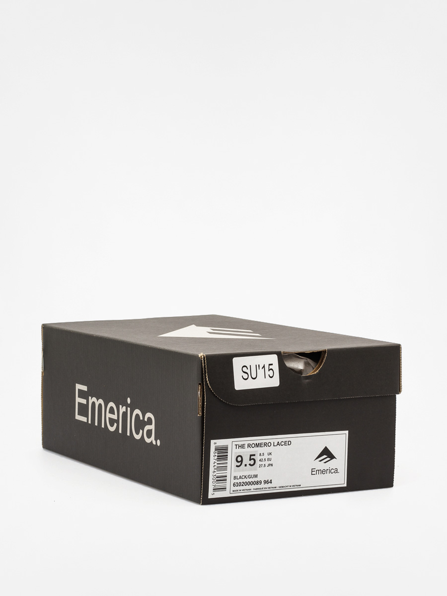 Boty Emerica The Romero Laced (black/gum)
