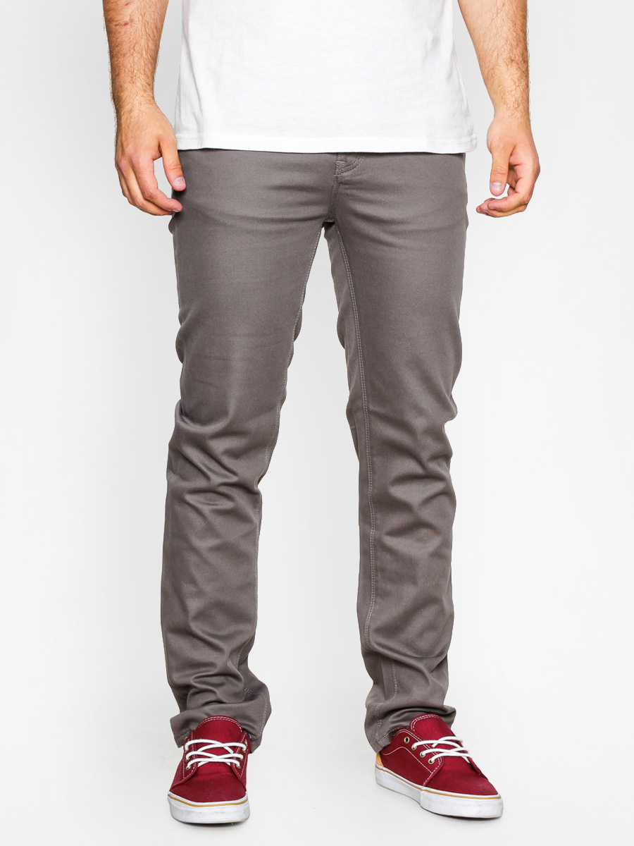 Kalhoty Kr3w K Slim 5 Pocket (warm grey)