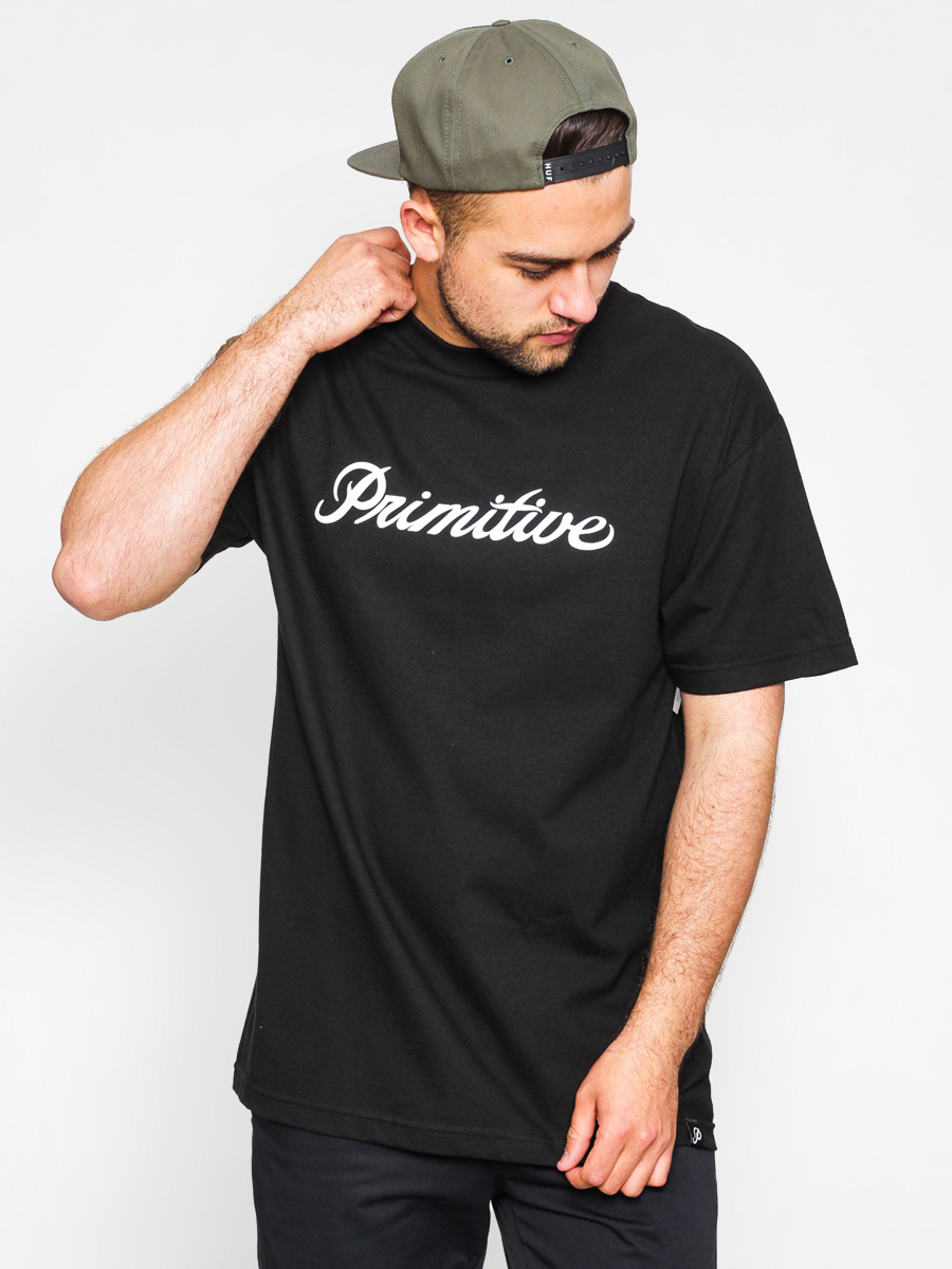 Tričko Primitive Signature Script (black)