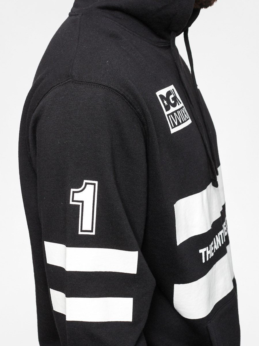 Mikina s kapucí DGK Anti Hesitator Custom HD (black)