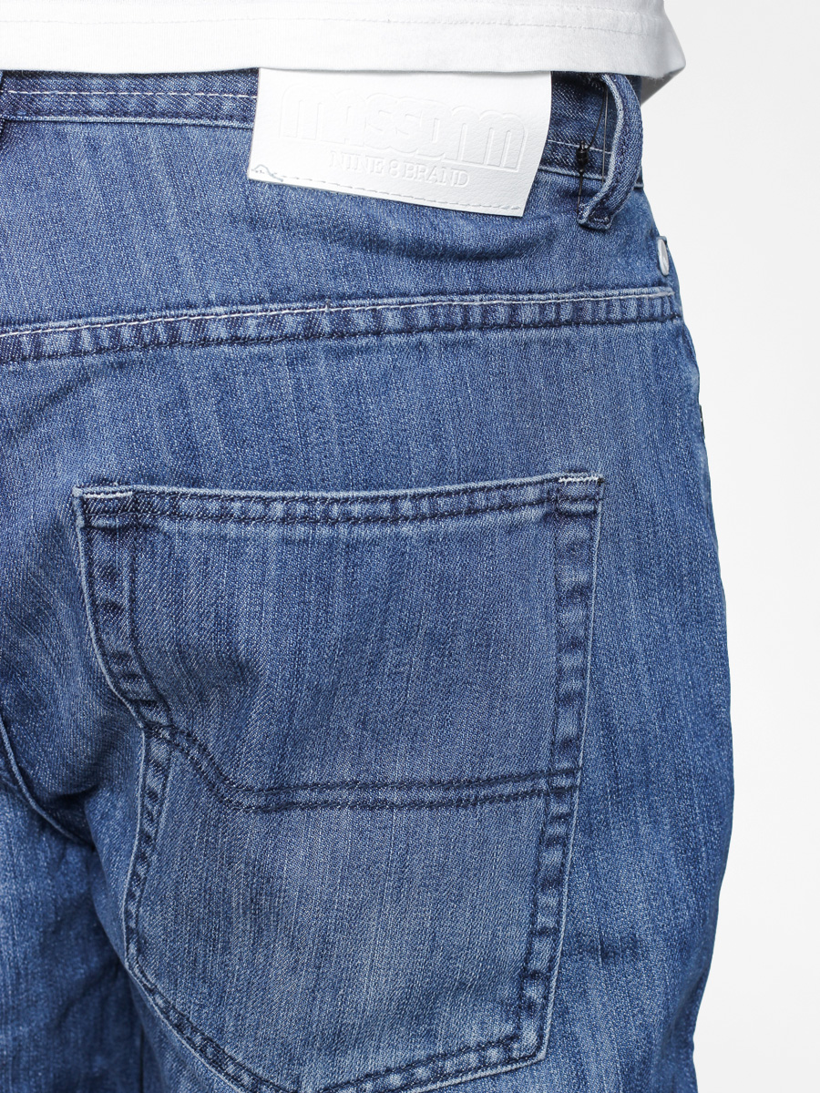 Kraťasy MassDnm Base Regular Fit (medium stone wash)