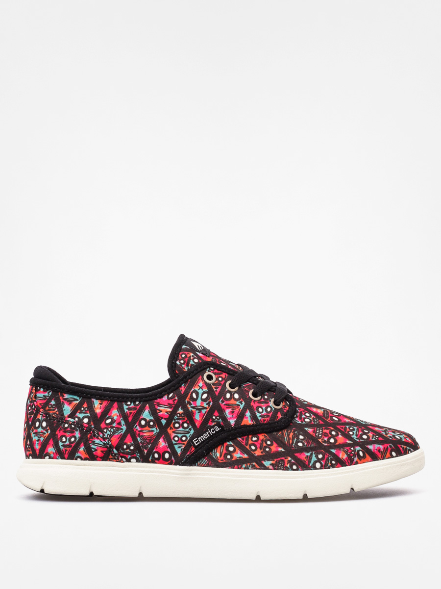 Boty Emerica Wino Cruiser Lt X Fos (black/print)