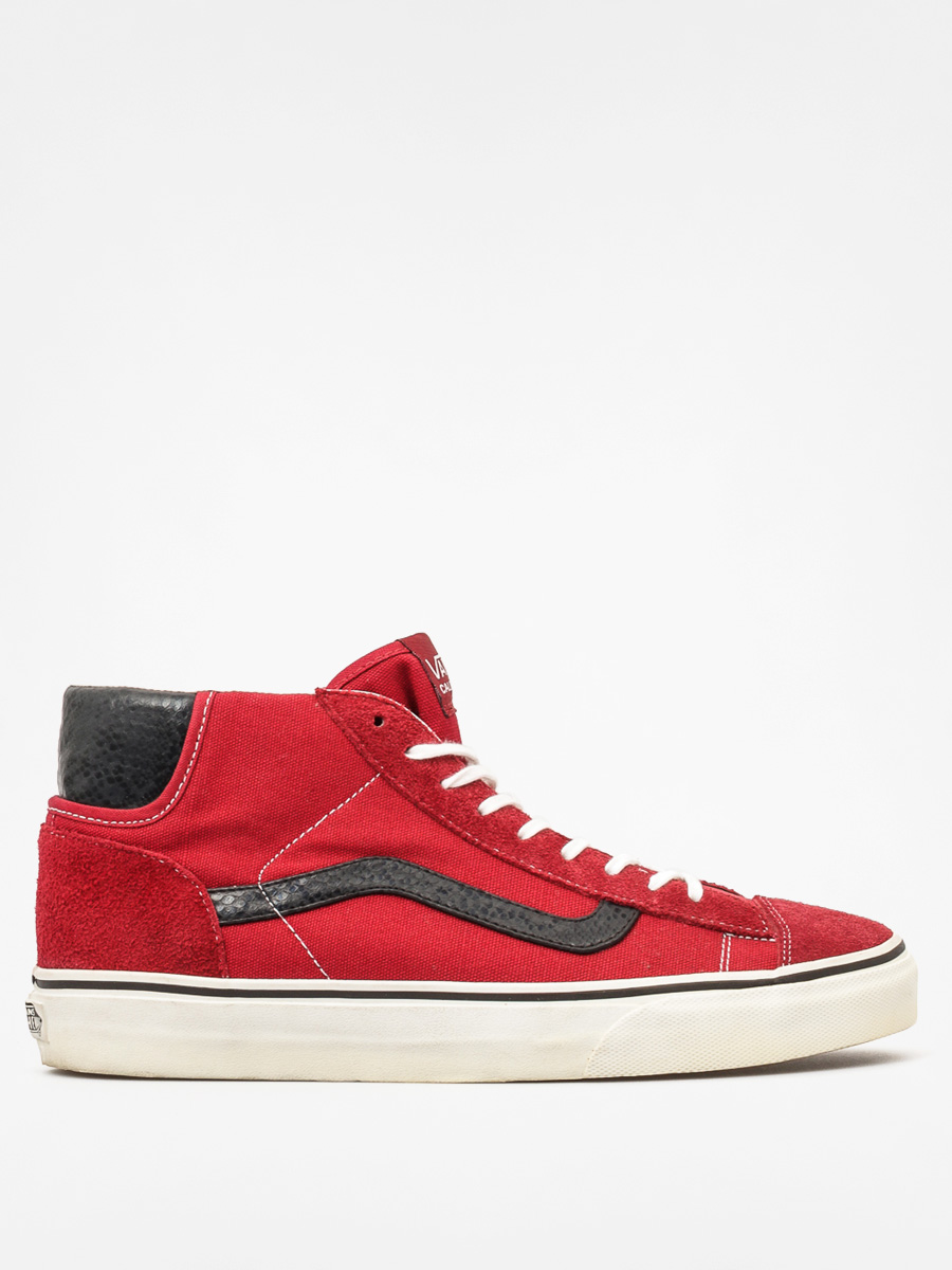 Boty Vans Mid Skool 77 CA (suede/rio red)