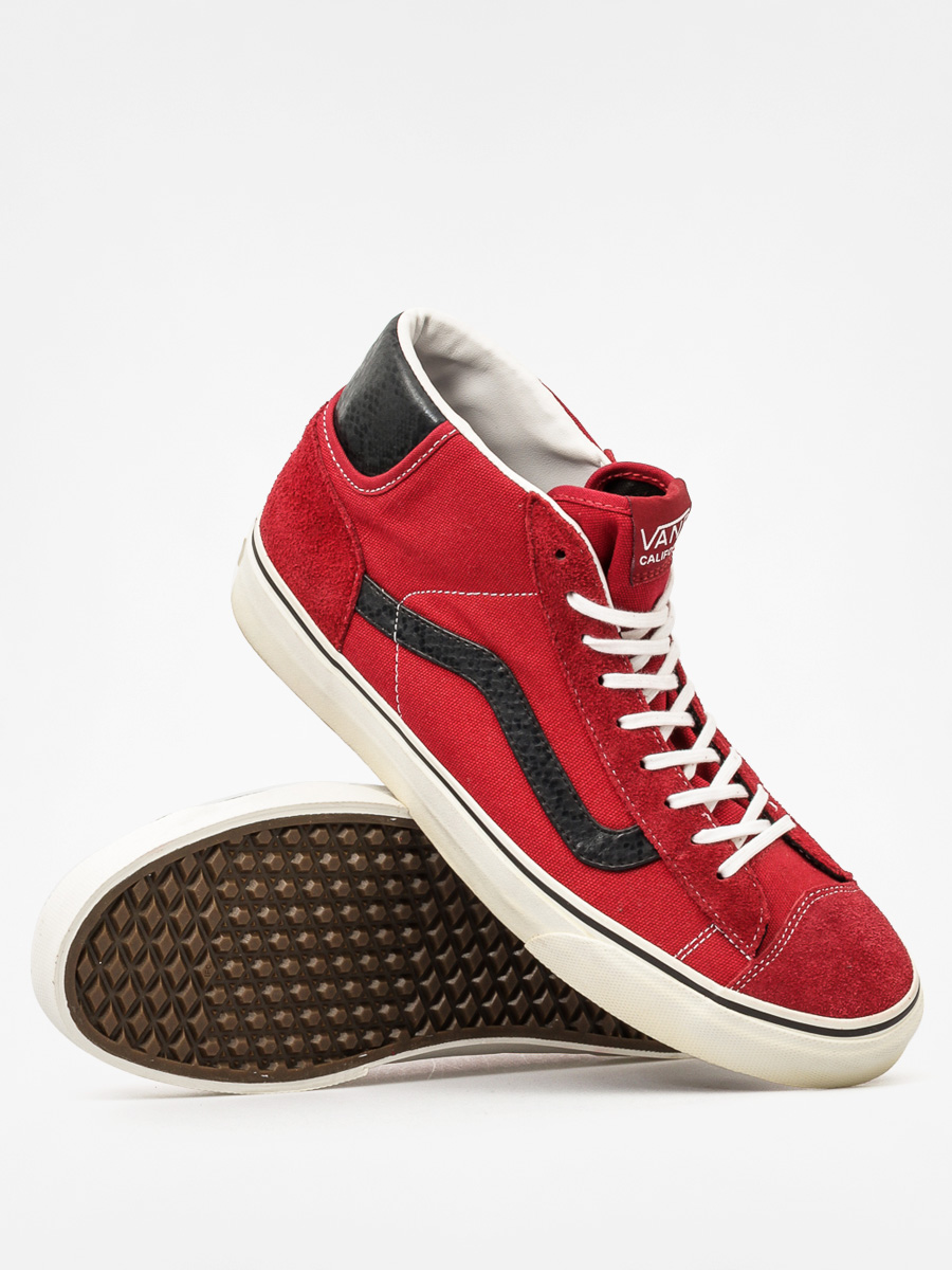 Boty Vans Mid Skool 77 CA (suede/rio red)