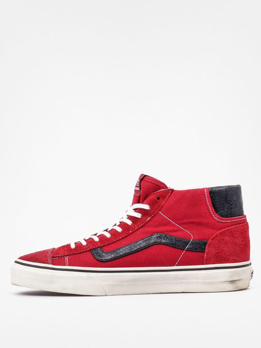 Boty Vans Mid Skool 77 CA (suede/rio red)