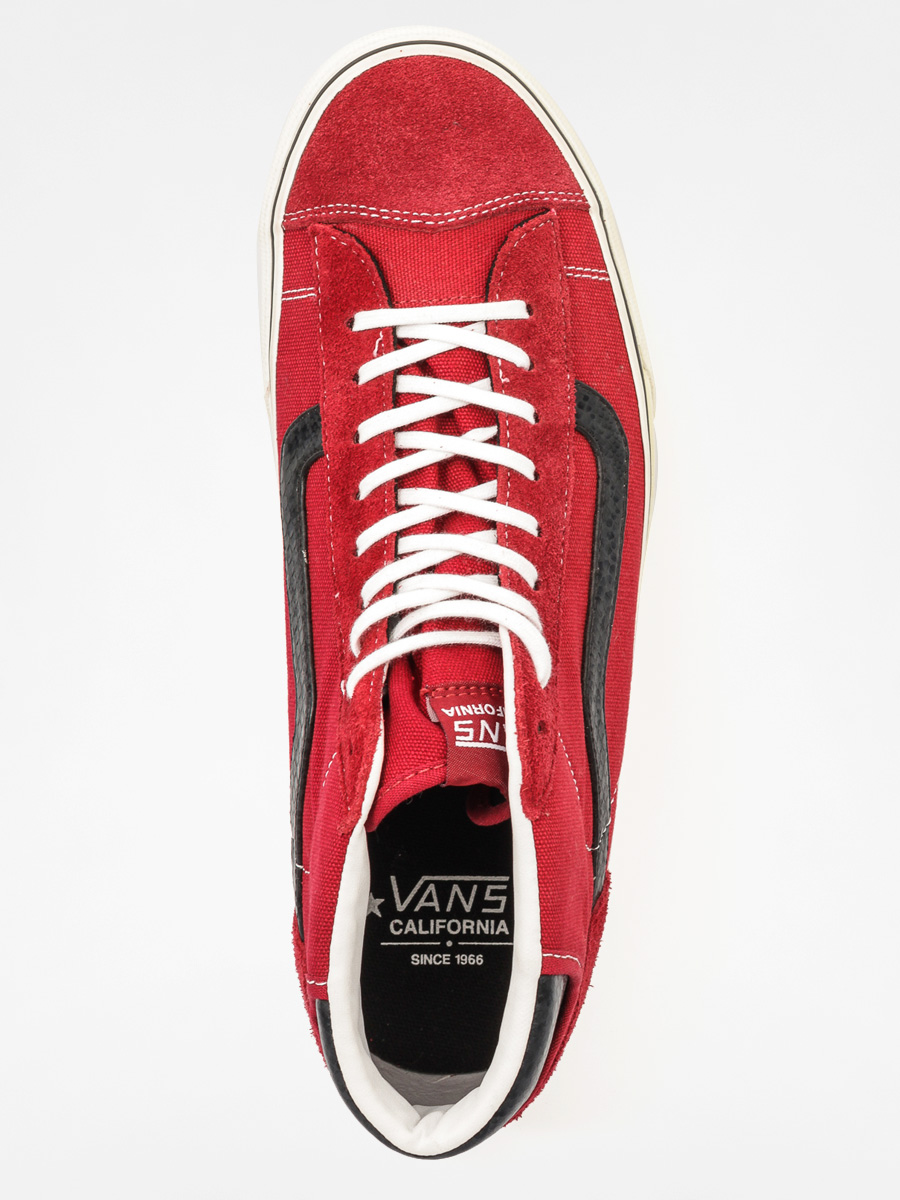Boty Vans Mid Skool 77 CA (suede/rio red)