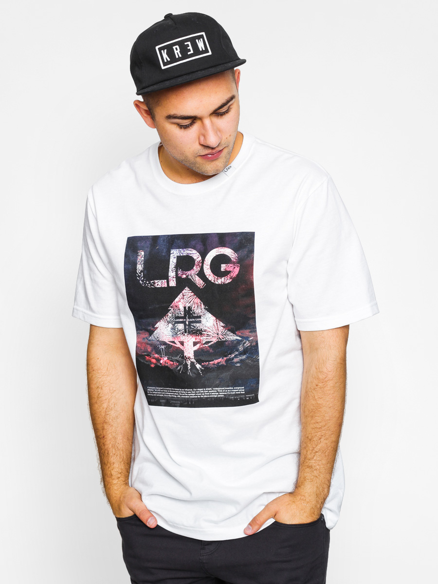 Tričko LRG Fireworks Lock Up (white)