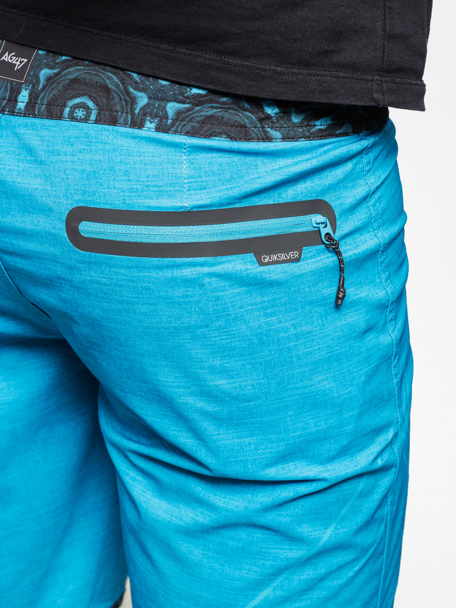 Plážové kraťasy Quiksilver Ag 47 New Wave 19 Boardshorts (blue)