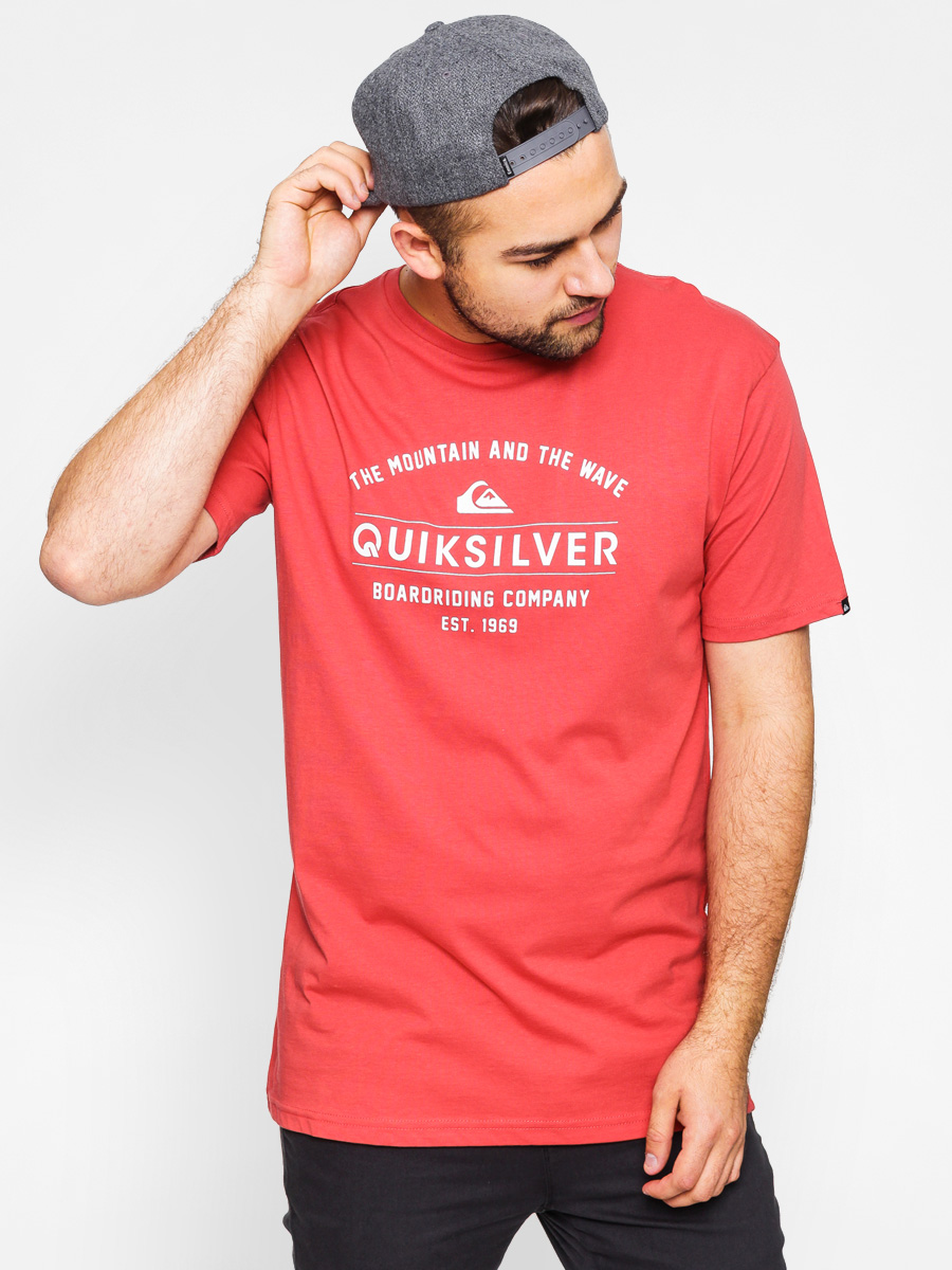 Tričko Quiksilver Shd Ct Boardrid (red)