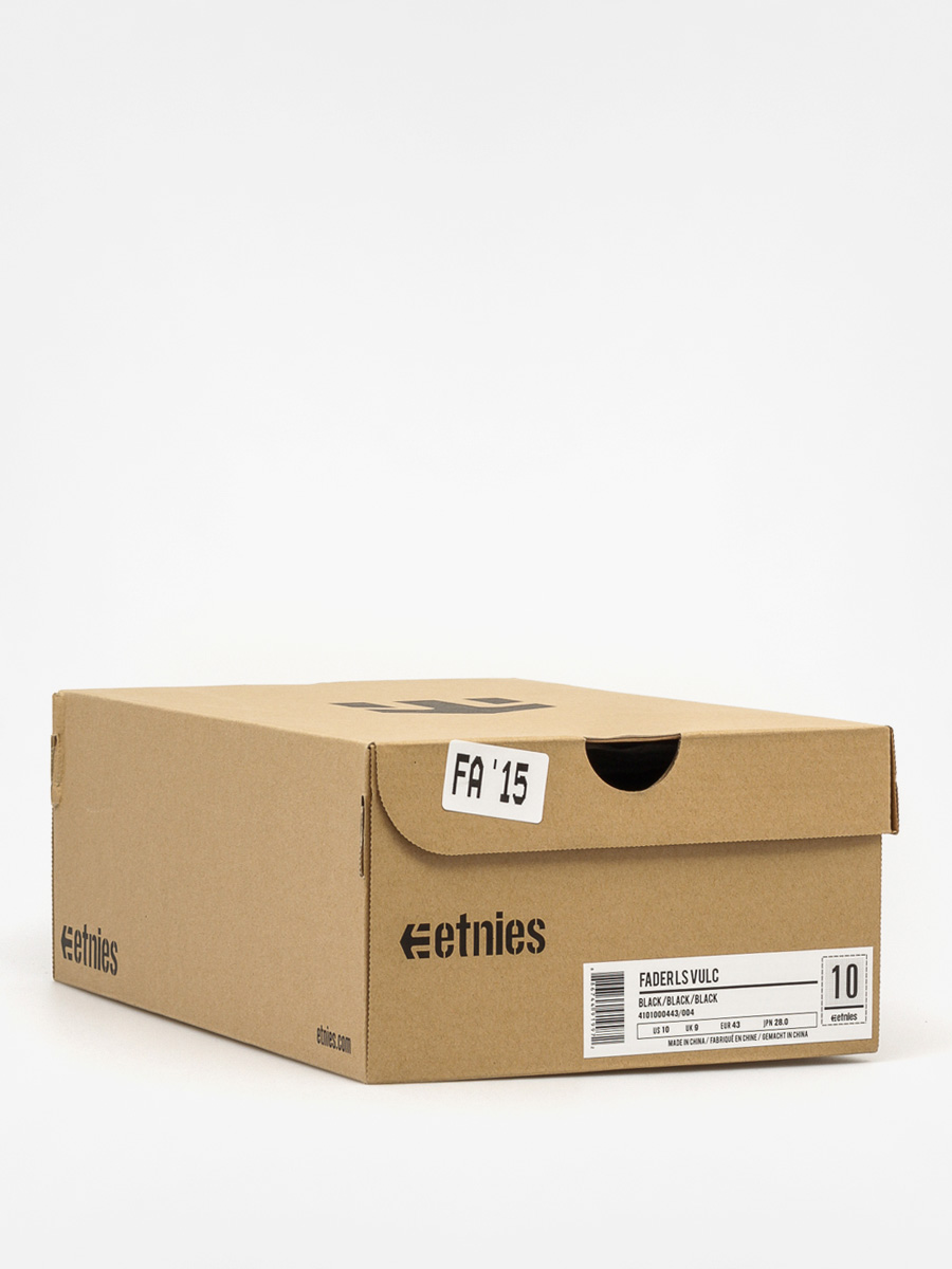 Boty Etnies Fader LS Vulc (black/black/black)