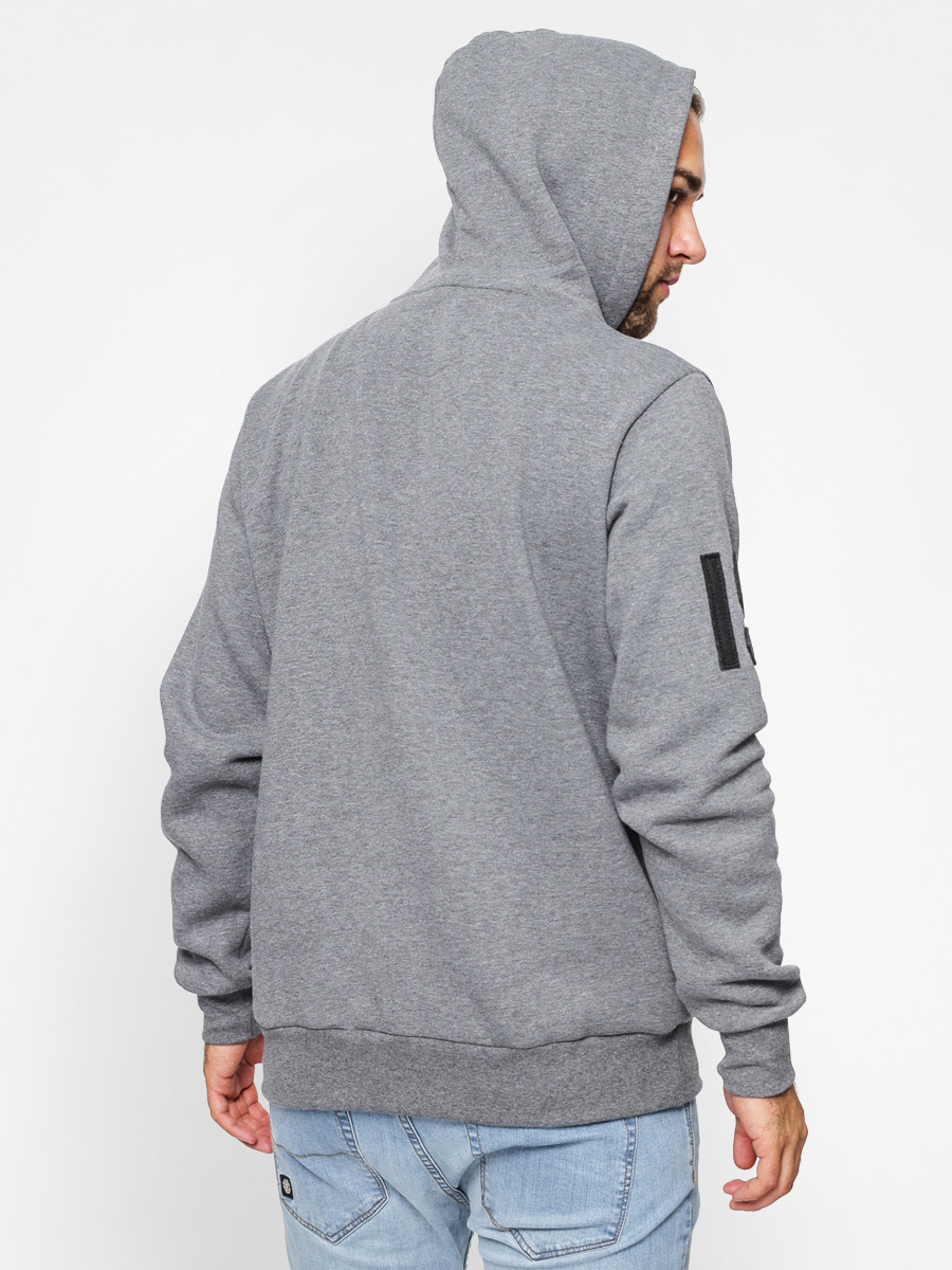 Mikina s kapucí Prosto Fatty HD (medium heather grey)
