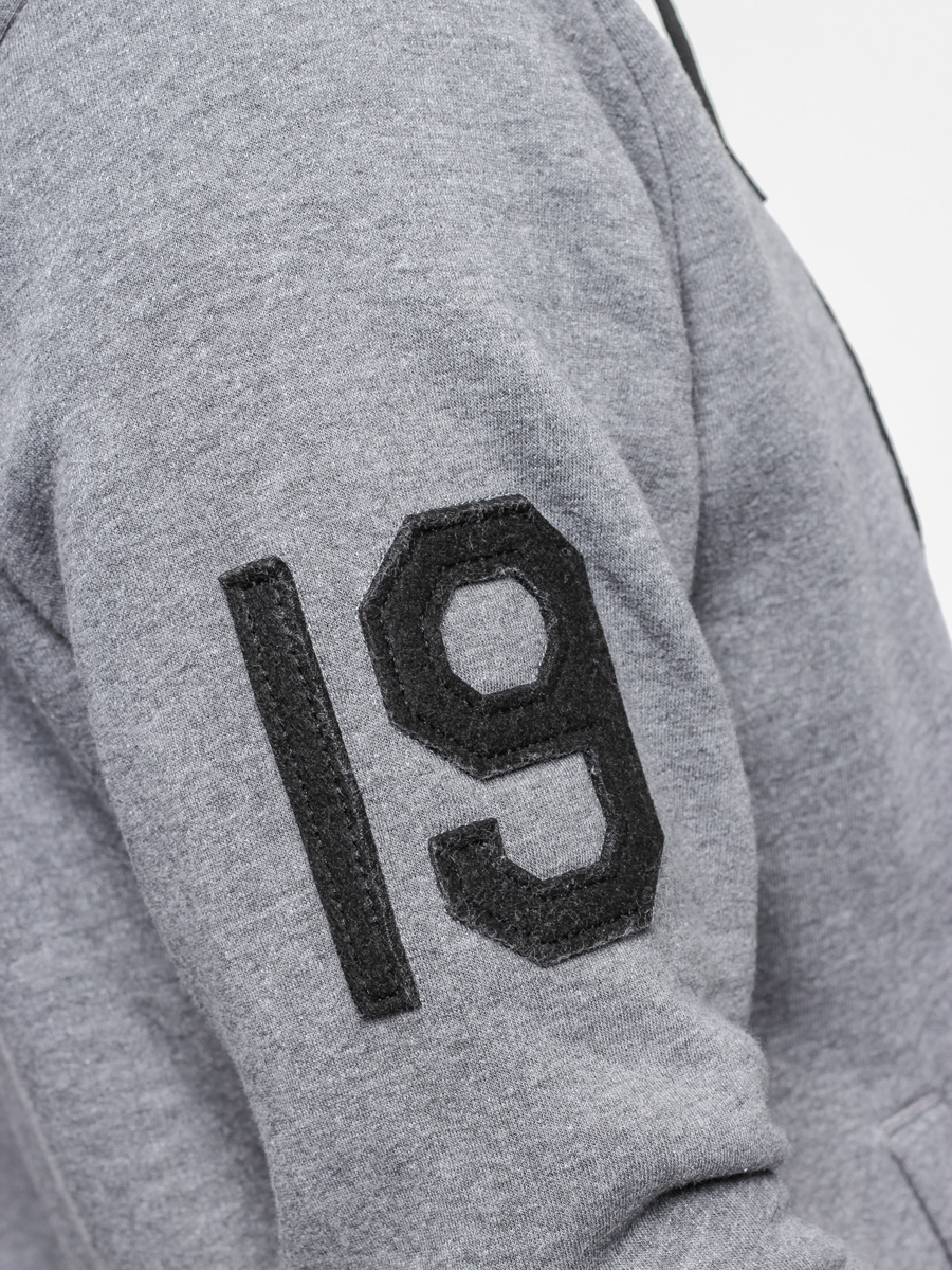 Mikina s kapucí Prosto Fatty HD (medium heather grey)