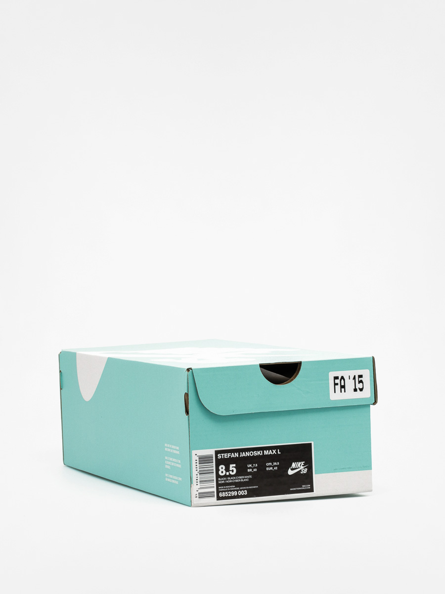 Boty Nike Stefan Janoski Max L (black/black cyber white)