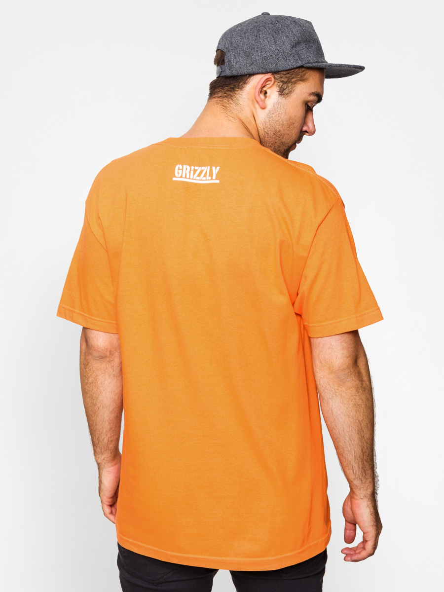Tričko Diamond Grizzly Sunny Nights Tee (orange)