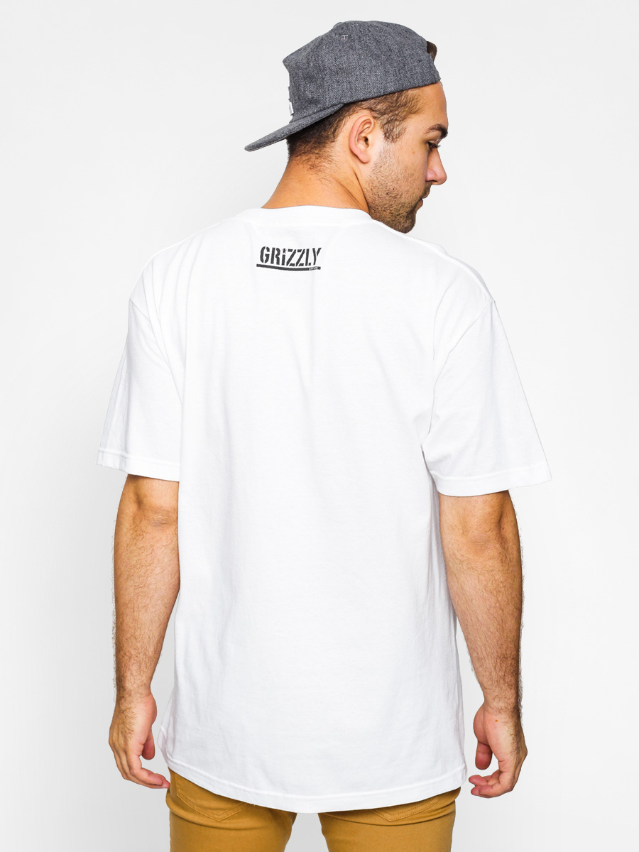 Tričko Diamond Grizzly Great Smoky Mountains Tee (white)