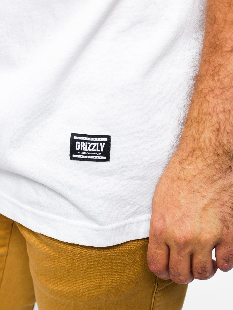 Tričko Diamond Grizzly Great Smoky Mountains Tee (white)