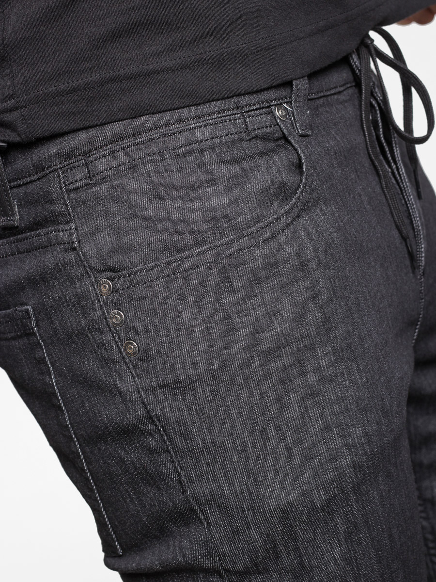 Kr3w Kalhoty K Standard (black rinse)