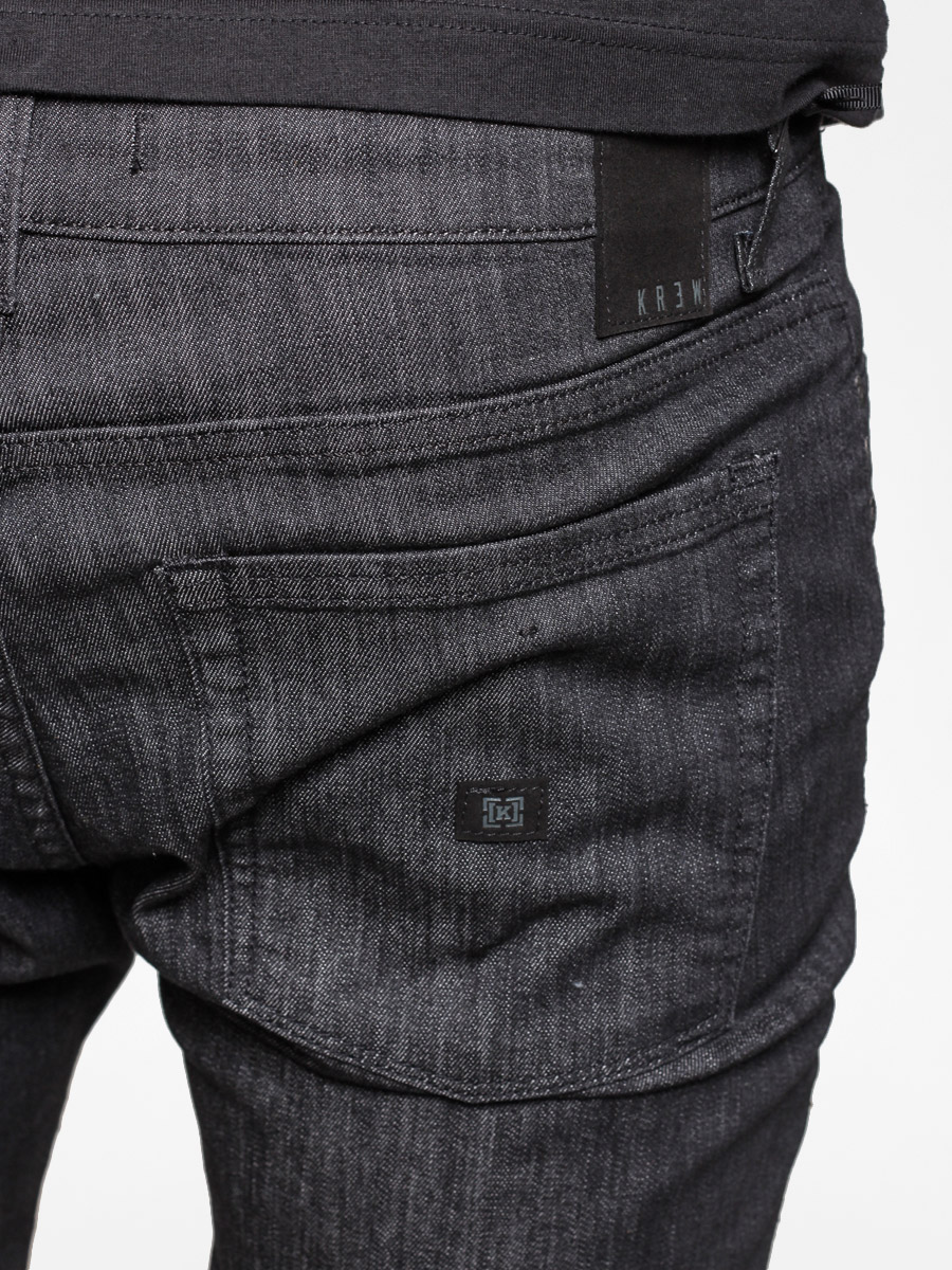 Kr3w Kalhoty K Standard (black rinse)