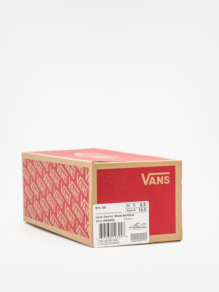 Boty Vans Era 59 (acid denim/black/bandana)