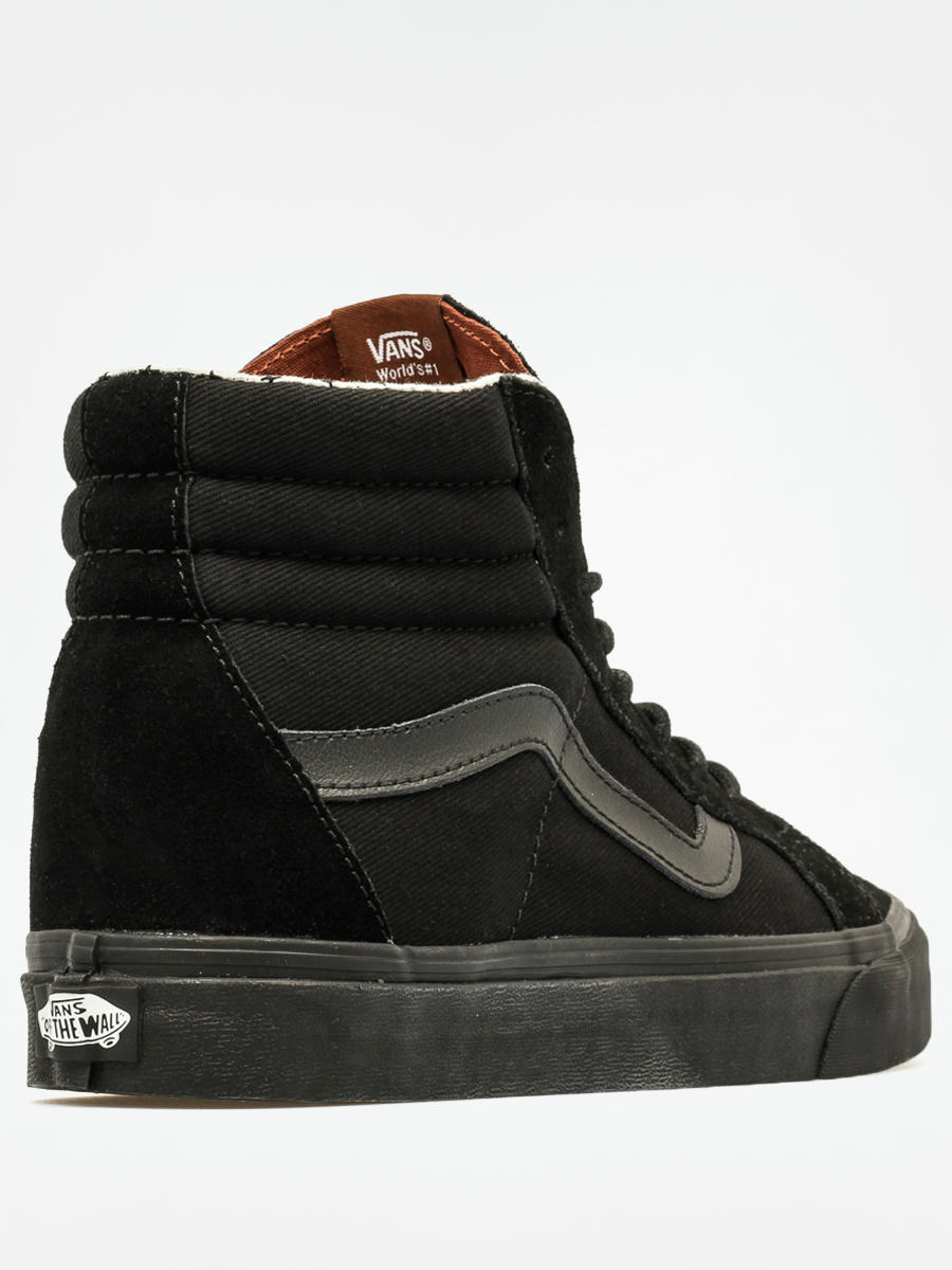 vans sk8-hi reissue shoes - (t s) black/plus