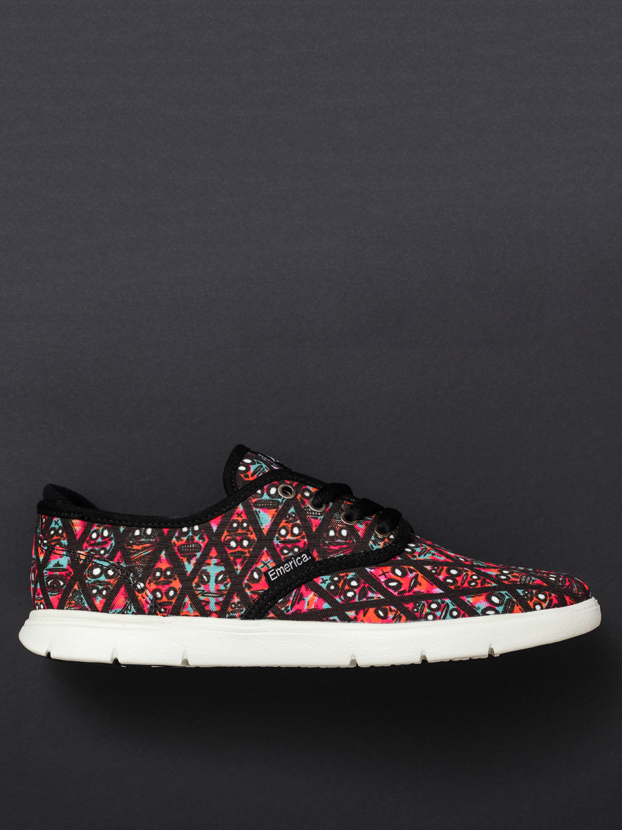Boty Emerica Wino Cruiser Lt X Fos (black/print)