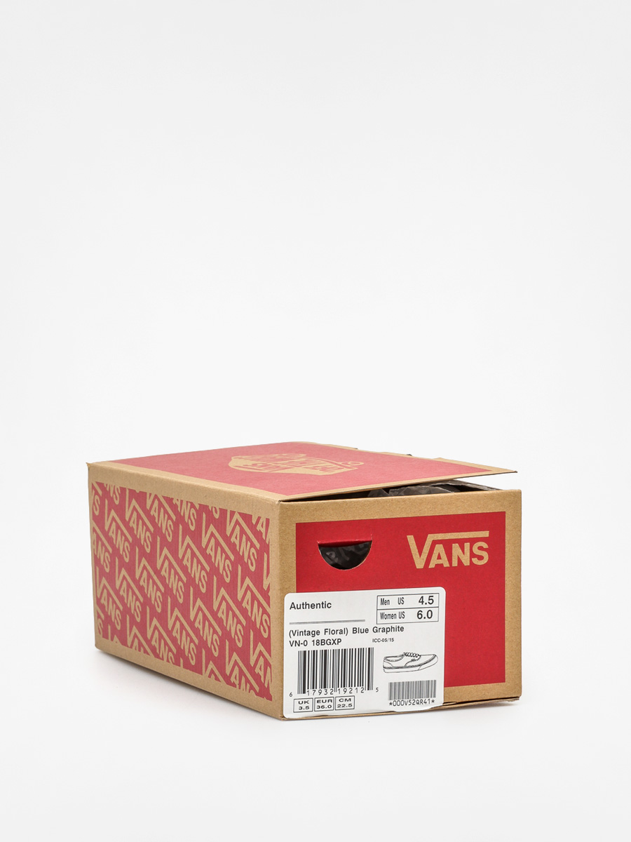 Boty Vans Authentic (vintage floral/blue graphite)