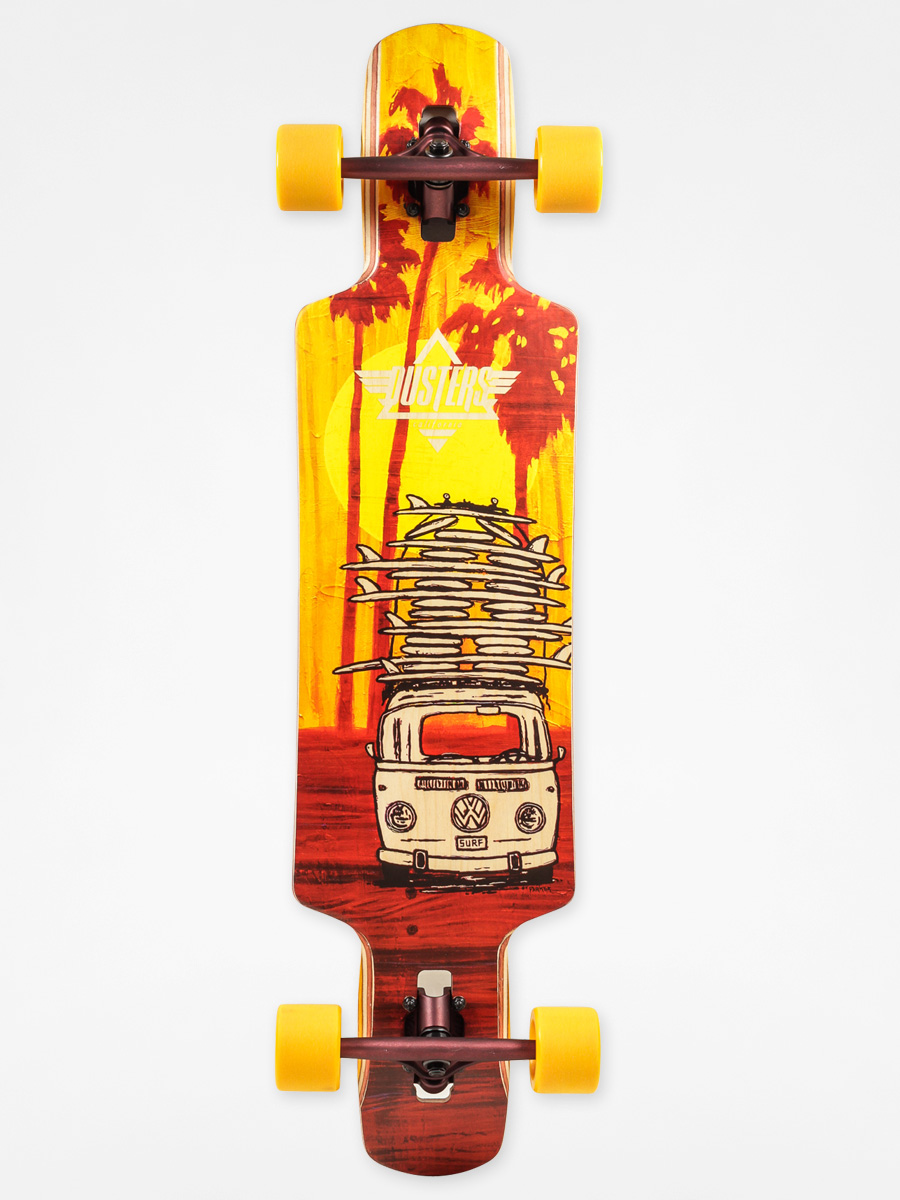 Longboard Dusters California Quiver (yellow/maroon)