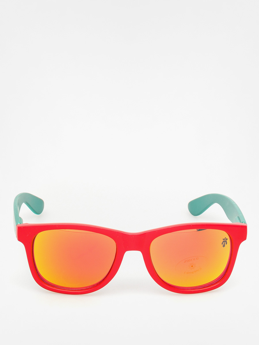 Sluneční brýle Majesty Shades L (red/turquoise red lenses)