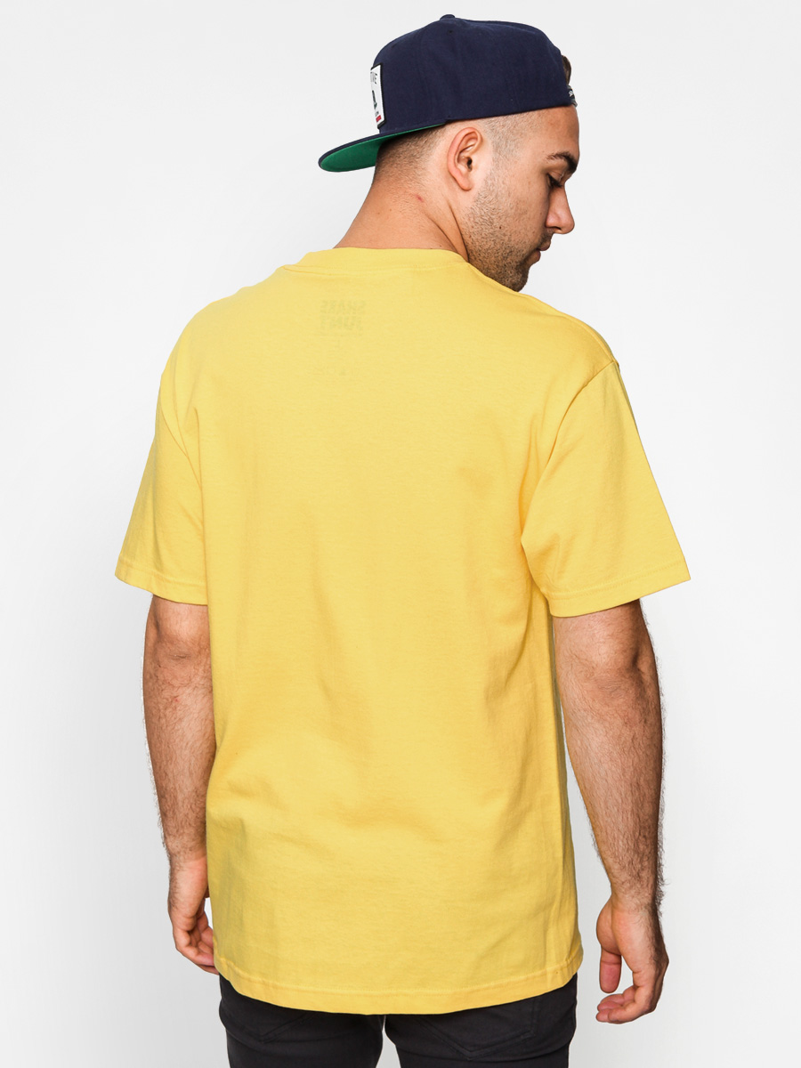 Tričko Shake Junt Box Logo Outline (yellow)