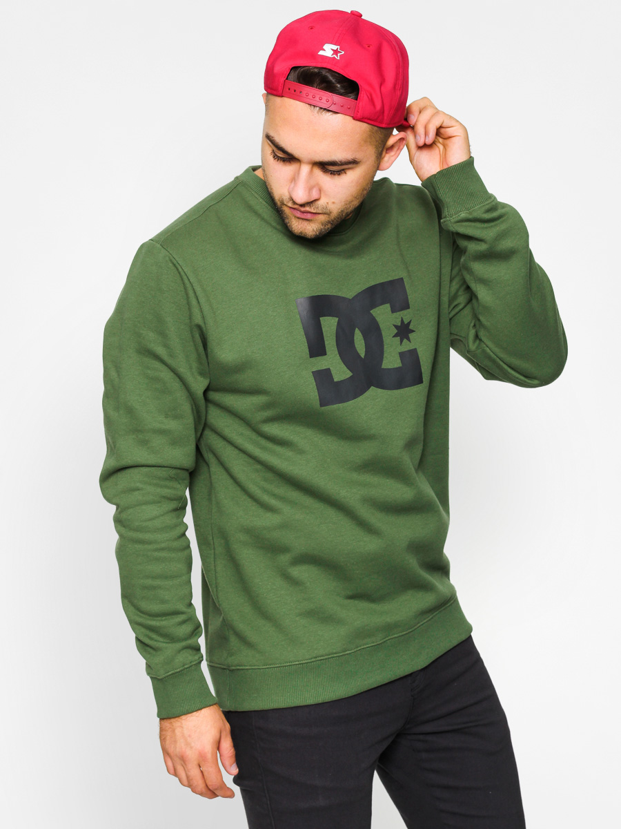 Mikina DC Star Crew (dark green)