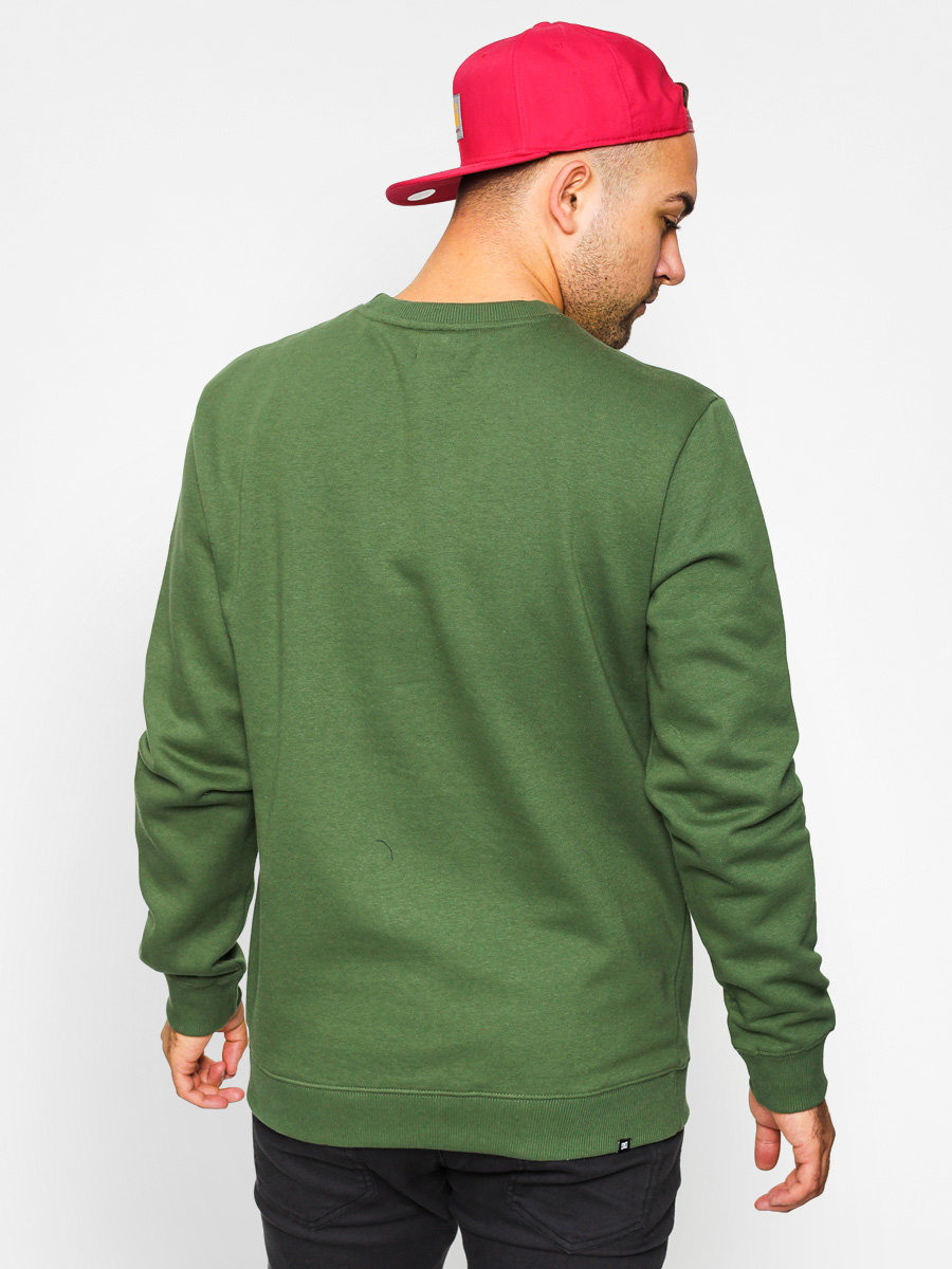 Mikina DC Star Crew (dark green)