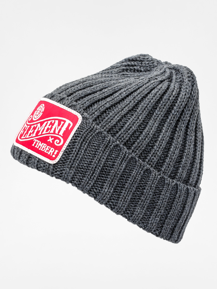 Čepice Element Counter Beanie (dark charcoal)
