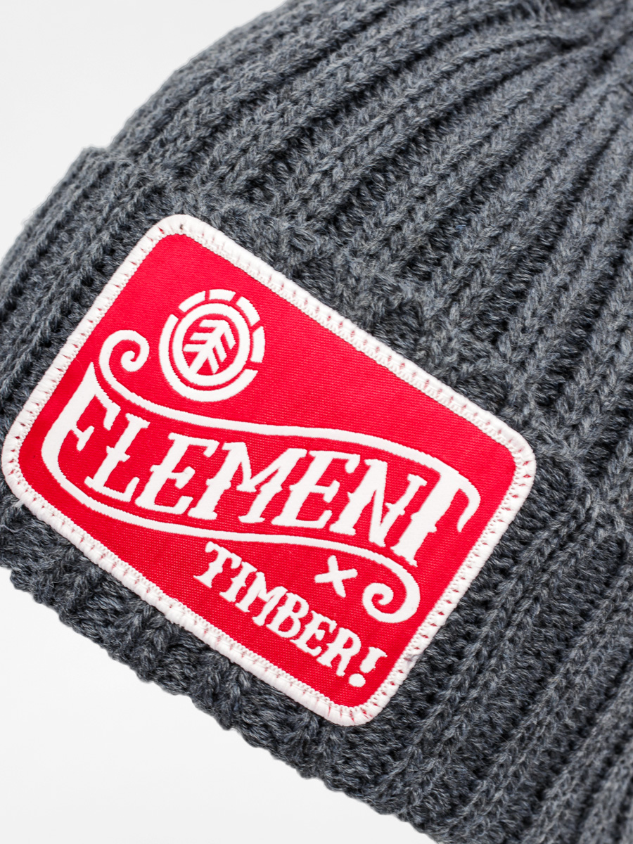 Čepice Element Counter Beanie (dark charcoal)