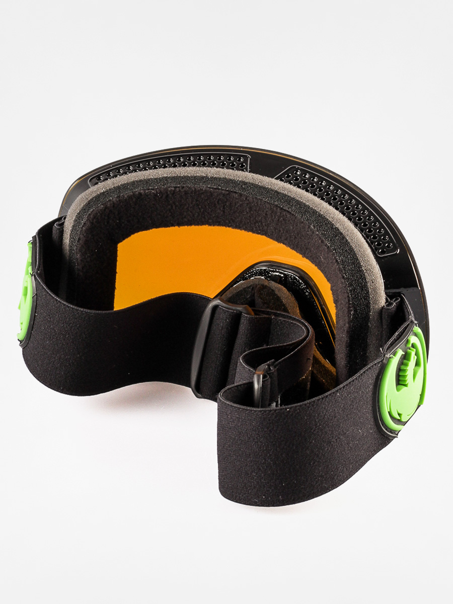 Brýle na snowboard Dragon X1S (jet/green ion+yell/blue ion)