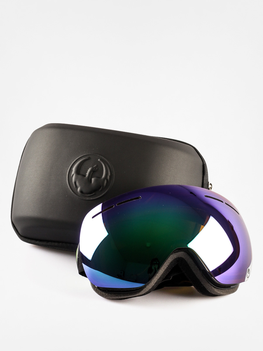 Brýle na snowboard Dragon X1S (jet/green ion+yell/blue ion)