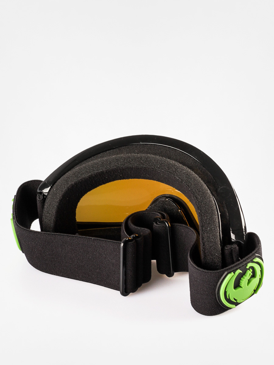 Brýle na snowboard Dragon DX2 One (jet green ion+yell/blue ion)